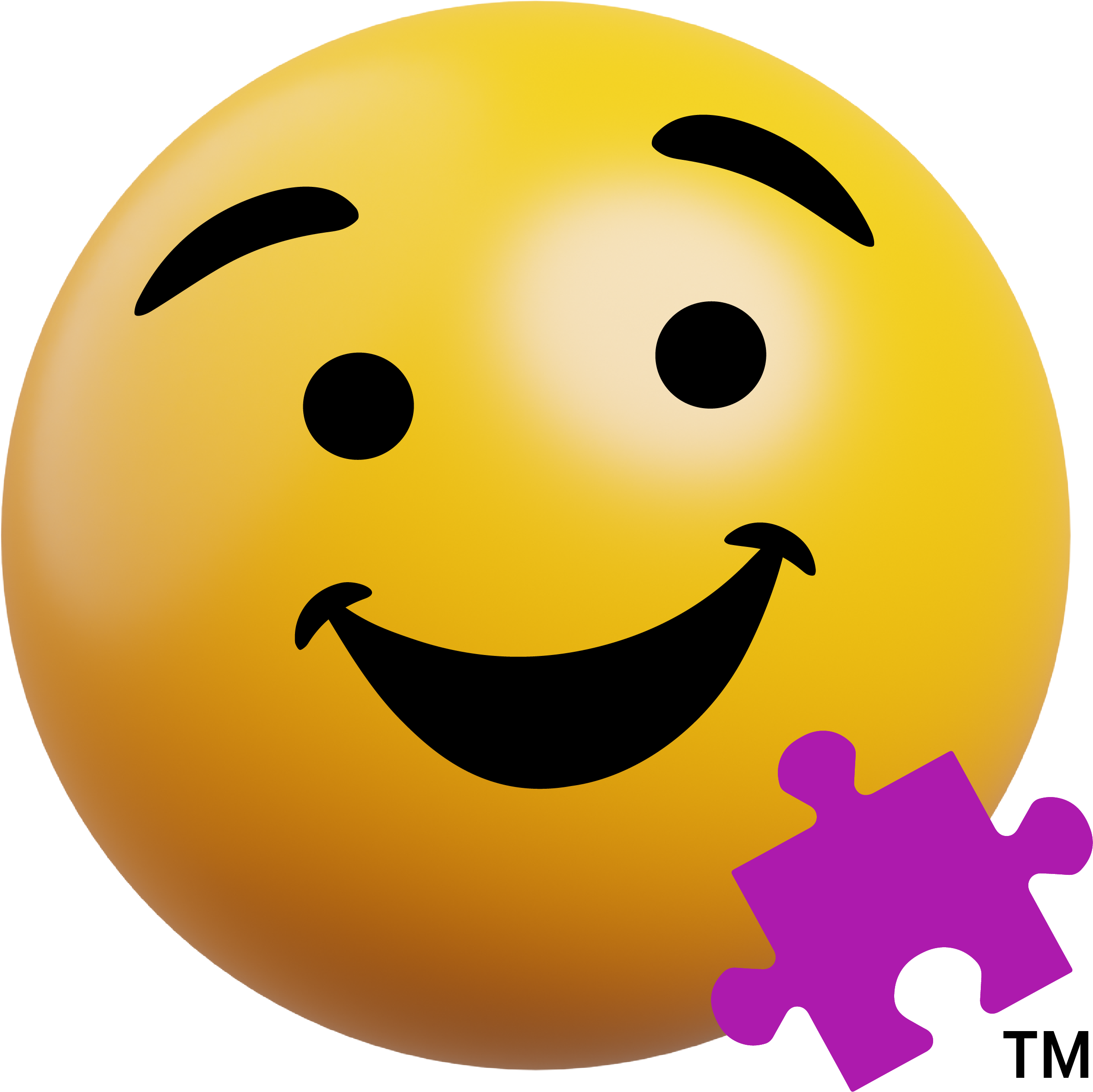 Type Six lead ING emoji - face with flower representing organization and efficiency